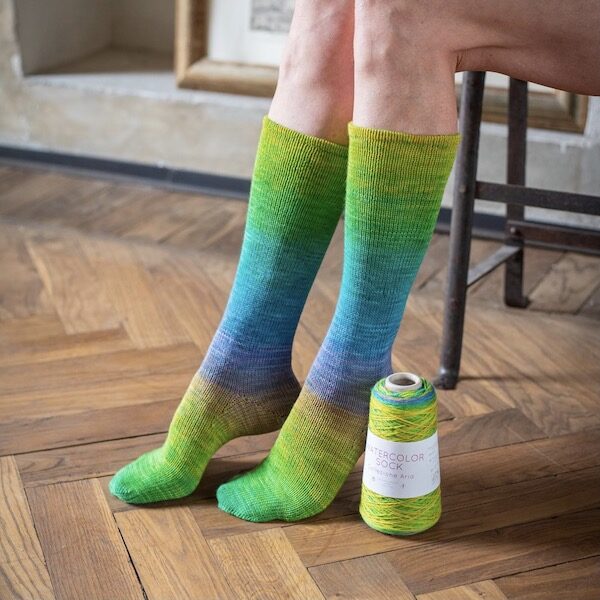 Laines du Nord Watercolor Socks